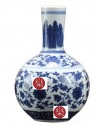 青花瓷 仿古小花瓶
